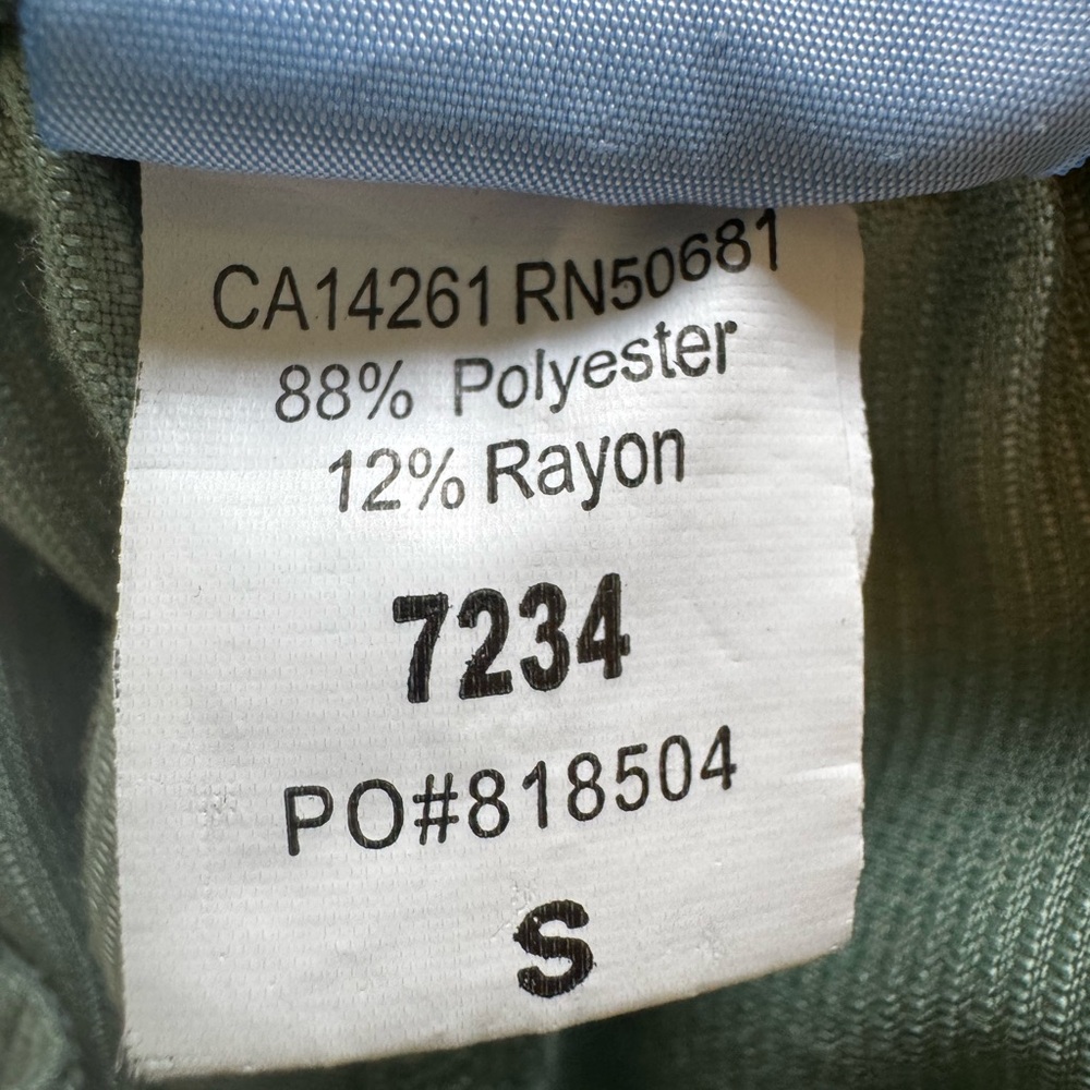 Barco Classic Cord Women’s Medical Scrub Set In Olive Green - Picture 16 of 16